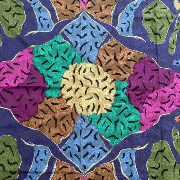 Missoni multicolor abstract print square wrap - Picture 2 of 3